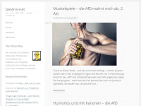 Screenshot des Blogs BerensDotNet