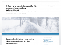 Screenshot des Blogs Blog des Winterdienst-Profishops