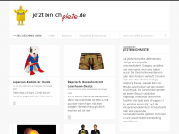 Screenshot des Blogs JetztBinIchPleite.de
