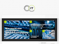 Screenshot des Blogs TechBloggers