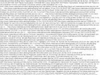 Screenshot des Blogs materialzuschnitte.de
