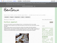 Screenshot des Blogs Bentown