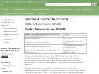 Screenshot des Blogs Riester Rente