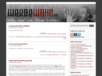 Screenshot des Blogs Werbewahn