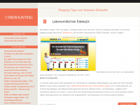 Screenshot des Blogs Shopping-Tipps