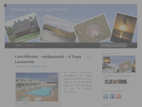 Screenshot des Blogs Traveliero – Reiseschnäppchen-Blog
