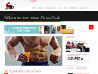 Screenshot des Blogs fitrness-deals.de