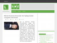 Screenshot des Blogs Lifestyle-Design