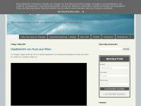 Screenshot des Blogs Fibromyalgie mit Guaifenesin behandeln