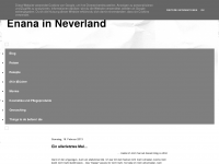 Screenshot des Blogs Enana in Neverland