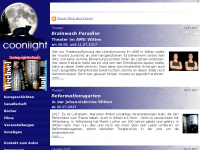 Screenshot des Blogs coonlight-Blog – Kultur und Kommentar