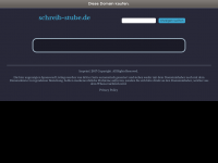Screenshot des Blogs Schreib-Stube