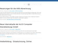 Screenshot des Blogs Software für effiziente Immobilienverwaltung