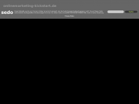 Screenshot des Blogs Onkunemarketing Kickstart