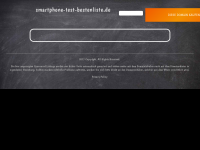 Screenshot des Blogs Smartphone Test & Bestenliste