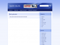 Screenshot des Blogs itse061 BLOG – Der Alltagswahnsinn angehender IT-Systemelektroniker