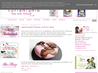 Screenshot des Blogs Tortentantes Tortenwelt