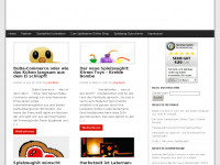 Screenshot des Blogs Spielzeughit-Blog