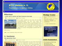 Screenshot des Blogs BTTC Meteor e. V. – Tischtennis in Berlins Mitte