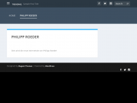 Screenshot des Blogs Philipp Roeder