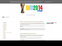 Screenshot des Blogs WM 2014