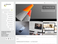 Screenshot des Blogs Werbeagentur Blog