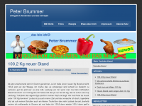 Screenshot des Blogs PeterBrummer
