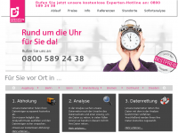 Screenshot des Blogs Datenrettung Deutschland