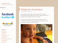 Screenshot des Blogs das krümelchen auf dem weg zum kuchen
