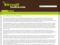 Screenshot des Blogs Olivenoelkaufen.com