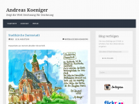 Screenshot des Blogs Mein Skizzenbuch