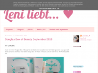 Screenshot des Blogs Leni liebt…♥