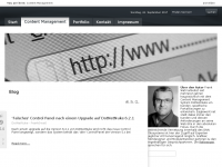 Screenshot des Blogs EagleworX.net. DotNetNuke Content Management System Provider. Ihr kompententer Ansprechpartner für