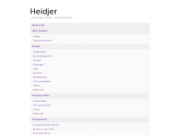 Screenshot des Blogs Natur Lueneburger Heide – Heide