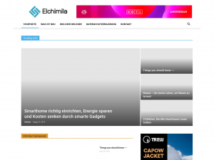Screenshot des Blogs Elchimila – Mein alltäglicher Elchtest