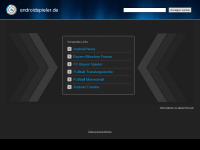 Screenshot des Blogs Androidspieler.de