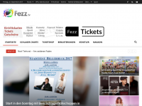 Screenshot des Blogs Fezz.TV – Musik & Promotion