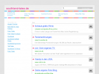 Screenshot des Blogs Southland-Tales