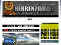 Screenshot des Blogs Das Herrenzimmer