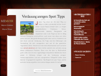 Screenshot des Blogs Mayers Notizblog