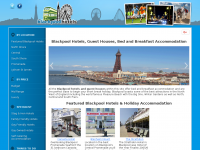 Screenshot des Blogs Blackpool Hotels