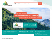 Screenshot des Blogs OutdoorDeals.de – Outdoor Schnäppchen Blog