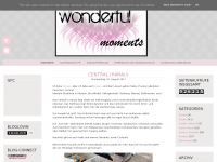 Screenshot des Blogs Wonderful.Moments
