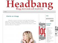 Screenshot des Blogs Always Headbang – Örebros största toppblogg!