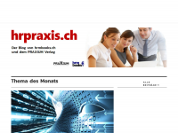 Screenshot des Blogs Neues und Know-how aus dem Personalwesen