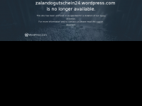 Screenshot des Blogs Zalando Gutschein 24