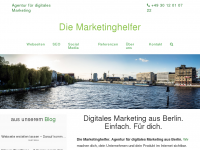 Screenshot des Blogs Kundengewinnungsblog