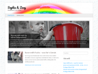 Screenshot des Blogs Sophia & Zoey