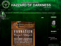Screenshot des Blogs HaZZard of Darkness