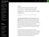 Screenshot des Blogs software-finden